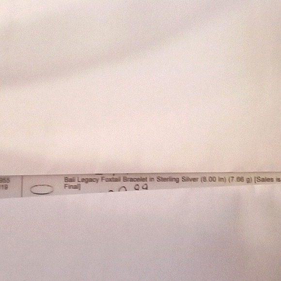 BALI LEGACY STERLING SILVER FOXTAIL BRACELET - Picture 5 of 5